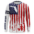 Florida America flag UV protection performance fishing A33