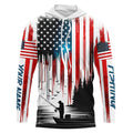 American Flag UV Protection Fishing Fishing For Fisherman A59