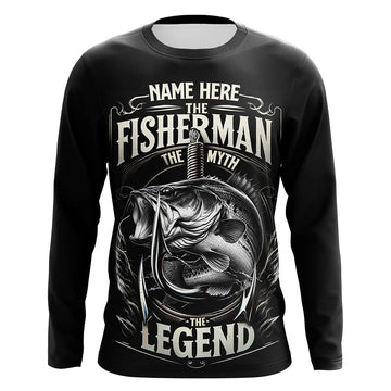 The Fisherman, The Myth, The Legend - Bass Fishing UV Protection Performance A65