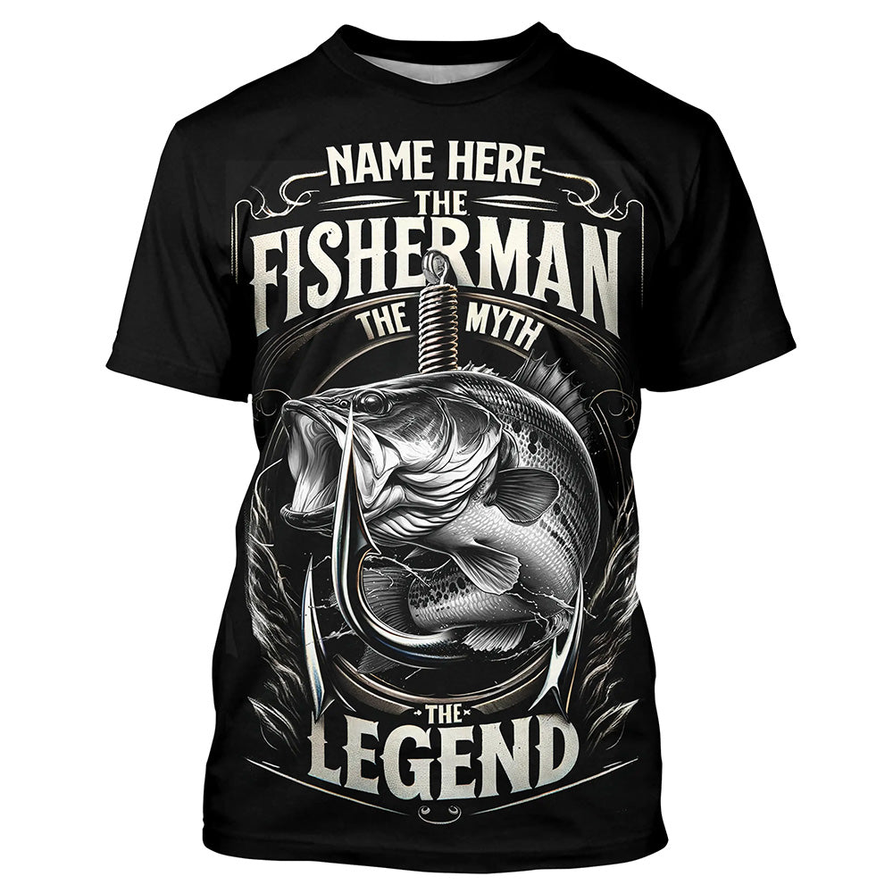 The Fisherman, The Myth, The Legend - Bass Fishing UV Protection Performance A65