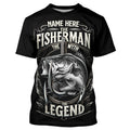 The Fisherman, The Myth, The Legend - Bass Fishing UV Protection Performance A65