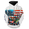 American Flag UV Protection Fishing For Fisherman Fishing A51