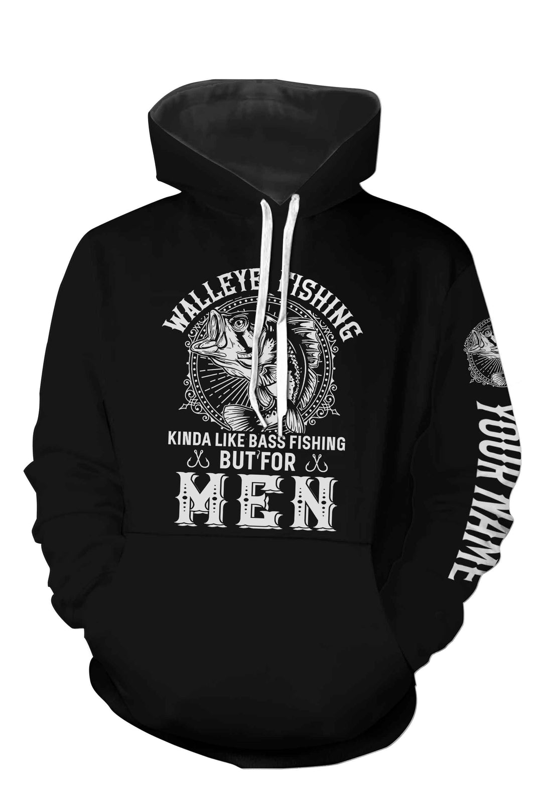 Walleye Fishing Funny Quote Custom Name Fishing Personalized Gift TATS108