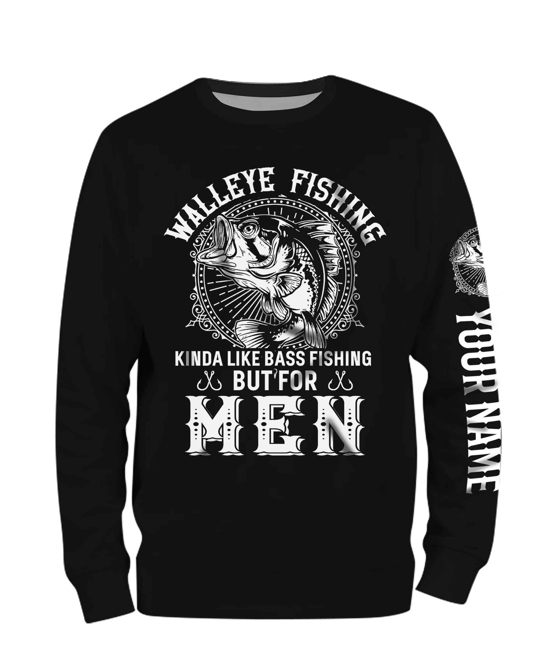 Walleye Fishing Funny Quote Custom Name Fishing Personalized Gift TATS108