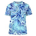 Custom Saltwater Long sleeve Fishing UV Protection, Sea wave camo Fishing