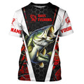 Personalized Bass Fishing, Bass Fishing Long Sleeve Fishing tournament | red camo