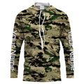Desert camo Custom UV Long Sleeve performance Fishing, camouflage Fishing apparel