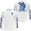 Personalized Tuna Long Sleeve Performance Fishing, Tuna Fishing