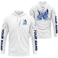 Personalized Marlin Long Sleeve Performance Fishing, Marlin Fishing