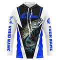 Custom Northern Pike Fishing, Pike Long Sleeve Performance Fishing | Blue