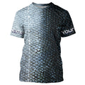 Chinook King Salmon Fishing Scales Custom Long Sleeve Fishing, Salmon Fishing