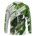 Angry Crappie Custom Long Sleeve Tournament Fishing, Crappie Fishing