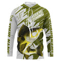 Angry Walleye Custom Long Sleeve Tournament Fishing, Walleye Fishing