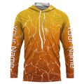Redfish Puppy Drum Fish skin Custom Long sleeve performance Fishing, Redfish Fishing