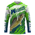 Walleye Fishing Custom Uv Protection Long Sleeve Fishing, Walleye Master Tournament