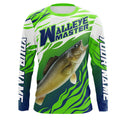 Walleye Fishing Custom Uv Protection Long Sleeve Fishing, Walleye Master Tournament