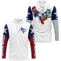 Custom Texas Slam Long Sleeve Fishing, Texas Trio Redfish, Trout, Flounder Fishing