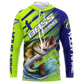 Custom Largemouth Bass Fishing Uv Protection Long Sleeve, Bass Tournament Fishing