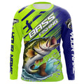 Custom Largemouth Bass Fishing Uv Protection Long Sleeve, Bass Tournament Fishing