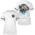 Personalized Crappie Tournament Fishing, Crappie Long Sleeve Fishing