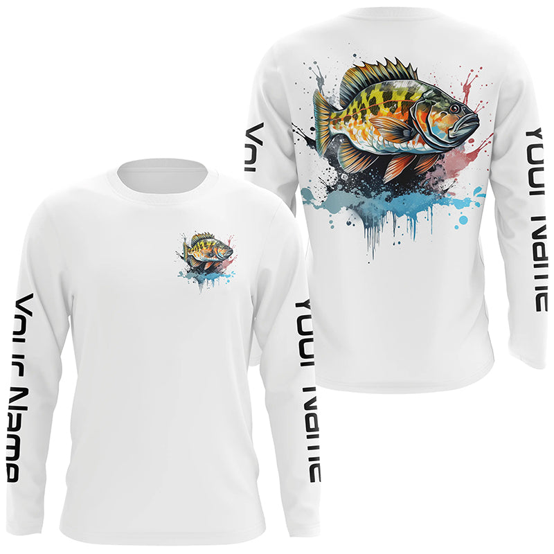 Personalized Crappie Tournament Fishing, Crappie Long Sleeve Fishing