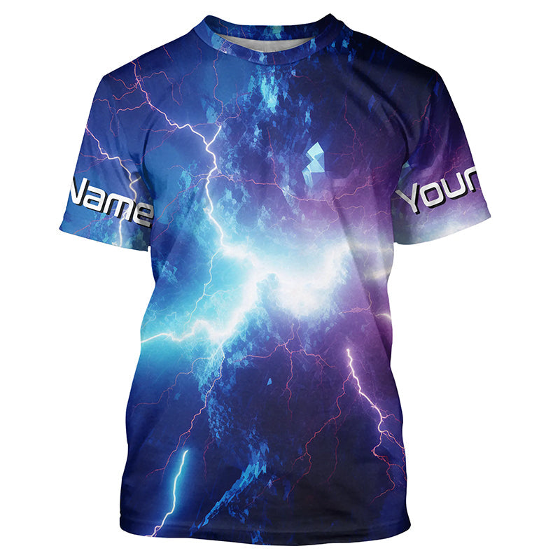 Personalized Uv Protection Long Sleeve Tournament Fishing, Thunder Fishing
