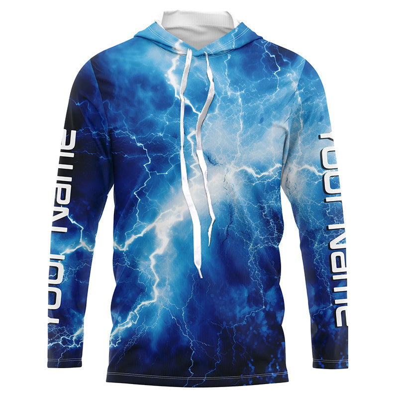 Personalized Uv Protection Long Sleeve Tournament Fishing, Thunder Fishing