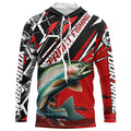 Personalized Rainbow Trout Fishing, Trout Fly Fishing For Tournament| Black And Red