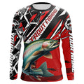 Personalized Rainbow Trout Fishing, Trout Fly Fishing For Tournament| Black And Red
