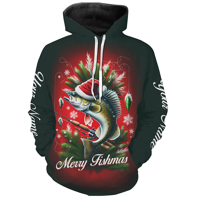 Personalized Walleye Christmas Fishing For Fisherman Fishing Gifts