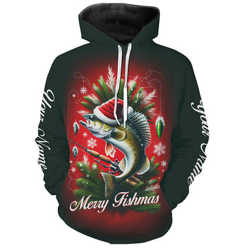 Personalized Walleye Christmas Fishing For Fisherman Fishing Gifts