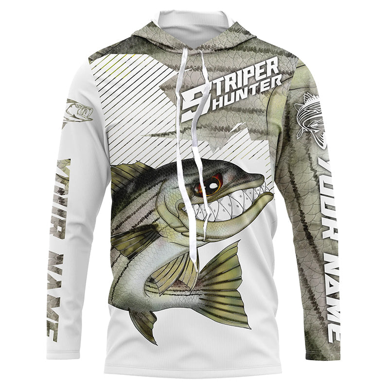 Personalized Striped Bass Performance Fishing, Striper Hunter Fishing