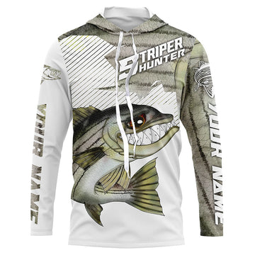 Personalized Striped Bass Performance Fishing, Striper Hunter Fishing