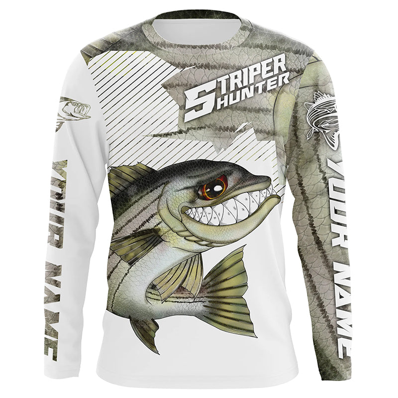 Personalized Striped Bass Performance Fishing, Striper Hunter Fishing