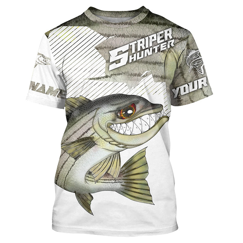 Personalized Striped Bass Performance Fishing, Striper Hunter Fishing