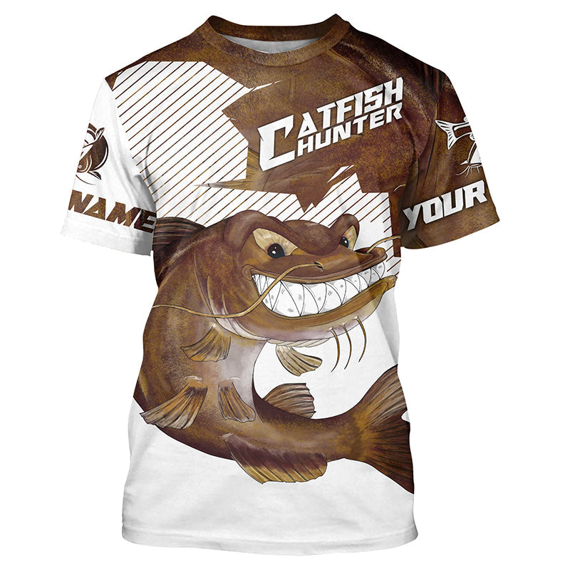 Catfish Hunter Custom Catfish Fishing, Personalized Catfish Fishing Apparel, Women