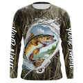 Custom Walleye Long Sleeve Hooded Tournament Fishing, Camo Fish Hook Walleye Fishing
