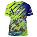 Custom Pike Fishing Uv Protection Long Sleeve, Pike Tournament Fishing