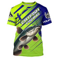 Custom Catfish Fishing Uv Protection Long Sleeve, Catfish Tournament Fishing