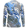 Water Splashing Camo Uv Protection Long Sleeve Fishing, Custom Performance Fishing