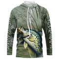 Crappie Fishing Custom 3D All Over Printed Long Sleeve, Crappie Fisherman