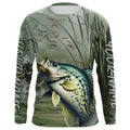 Crappie Fishing Custom 3D All Over Printed Long Sleeve, Crappie Fisherman