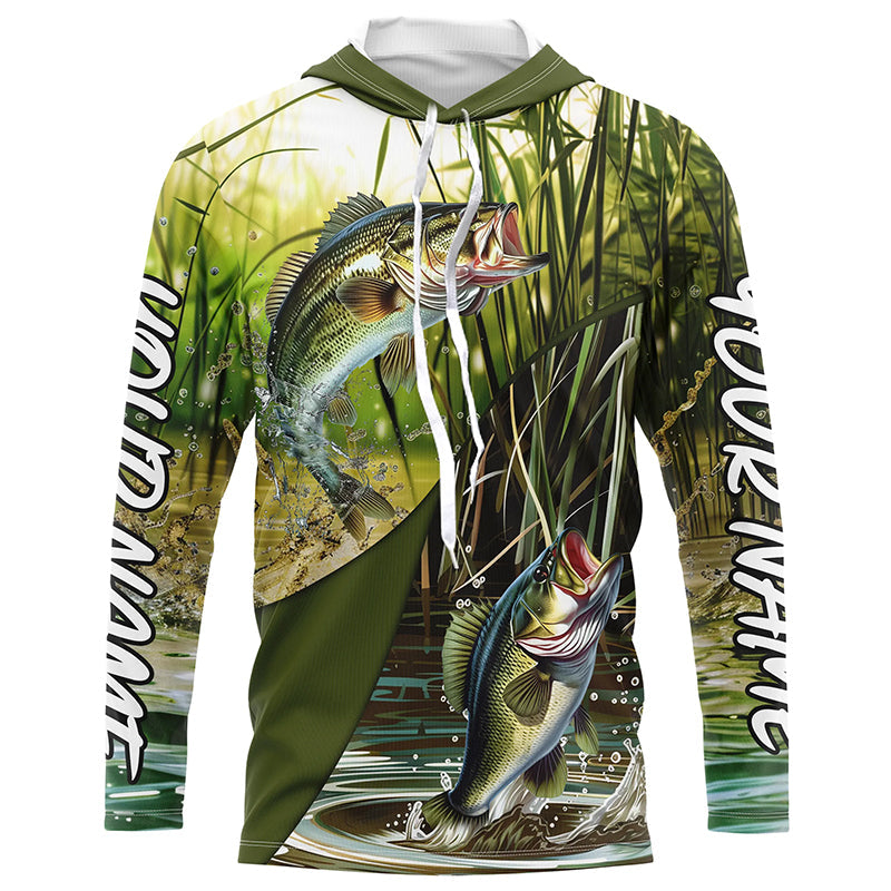 Largemouth Bass Fishing Custom 3D All Over Printed, Bass Tournament Fishing Gift Ideas