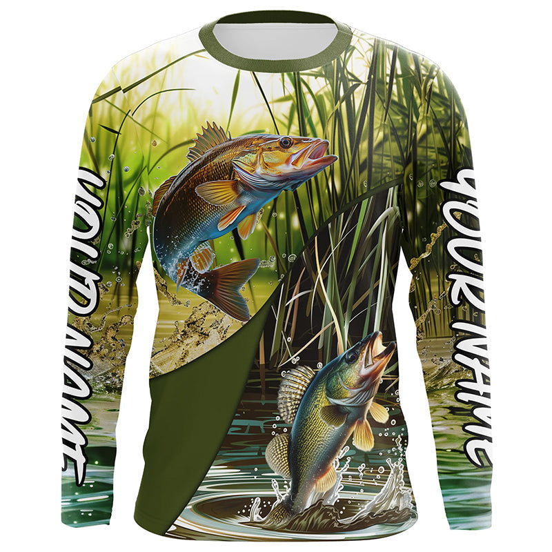 Walleye Fishing Custom 3D All Over Printed, Walleye Tournament Fishing Gift Ideas