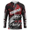 Rainbow Trout Fishing Custom Long Sleeve, Fly Fishing Trout Fishing | Red Camo