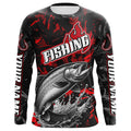 Rainbow Trout Fishing Custom Long Sleeve, Fly Fishing Trout Fishing | Red Camo