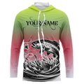 Rainbow Trout Custom Long Sleeve Tournament Fishing, Trout Uv Protection Fishing