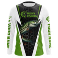 Personalized Musky Fishing Long Sleeve Tournament Fishing, Musky Fishing |Green