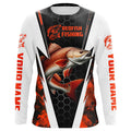 Custom Redfish Fishing, Redfish Fishing Long Sleeve Fishing Tournament | Orange Camo