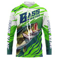 Personalized Bass master Fishing, Largemouth Bass Long sleeve performance Fishing